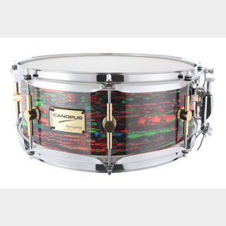 canopus Mahogany 6.5x14 SD Psychedelic Red