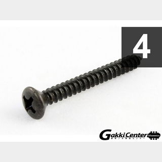 ALLPARTS Pack of 4 Black Strap Button Screws/7527