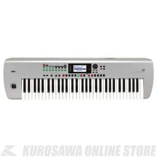 KORGi3 Music Workstation MS(Super Matte Silver)【送料無料】【ご予約受付中!】
