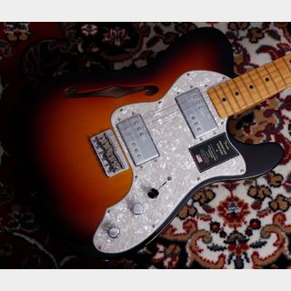 Fender American Vintage II 1972 Telecaster Thinline 3-Color Sunburst