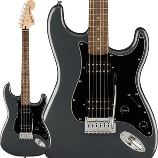 Squier by Fender Affinity Series Stratocaster HH (Charcoal Frost Metallic/Laurel)