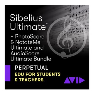 Avid Sibelius Ultimate アカデミック版 PhotoScore&AudioScore バンドル(9938-30110-00)(オンライン納品)(代...