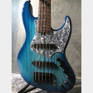 Xotic XJ-1T 5st Ash/R -See Through Blue Burst "Black Filler"-【4.54kg】【Raw Vintage P.U】