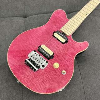 Sterling by MUSIC MAN SBMM AX40-TP-M1 (Trans Pink) (#SG70249)【現物写真】