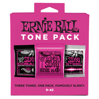 ERNIE BALLP03333 エレキギター弦 3タイプセット Super Slinky Electoric Tone Pack 9-42