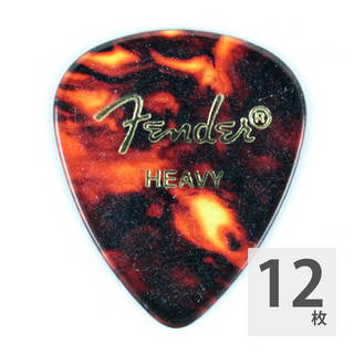 Fender 451 Shape Picks Shell Heavy ギターピック 12枚セット