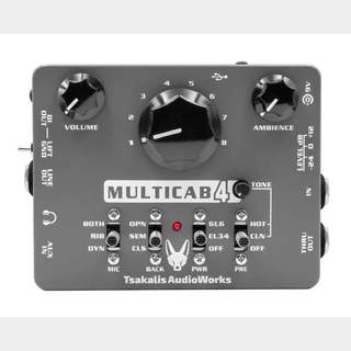 TSAKALIS AUDIO MULTI CAB4 PreAmp/Cabinet Simulator タスカリスオーディオ【WEBSHOP】