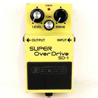 BOSS 【中古】 スーパーオーバードライブ エフェクター BOSS SD-1 Super Over Drive ギターエフェクター