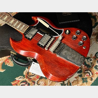 Gibson Custom ShopHistoric Collection 1964 SG Standard Reissue w/Maestro Vibrola VOS "Cherry Red" (#302254)