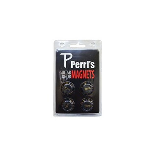 Perri's GNM-01 GUITAR KNOB MAGENTS BLACK (4PACK)