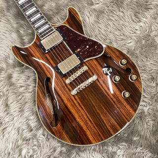 Ibanez エレキギター ブラウン セミホロウボディ アイバニーズのホロウボディ・ギターについて【エレキギター博士】