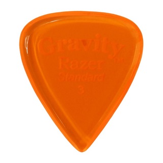 Gravity Guitar PicksRazer -Standard- GRAS3P 3.0mm Orange ギターピック