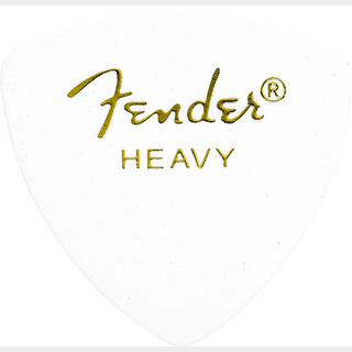 Fender346 PICK 12 HEAVY ピック 12枚セット おにぎり型 ヘビー ホワイト ベースに最適