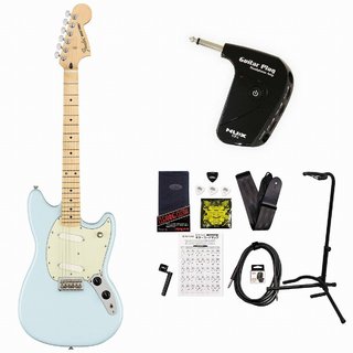 Fender Player Mustang Maple Fingerboard Sonic Blue GP-1アンプ付属エレキギター初心者セット【WEBSHOP】