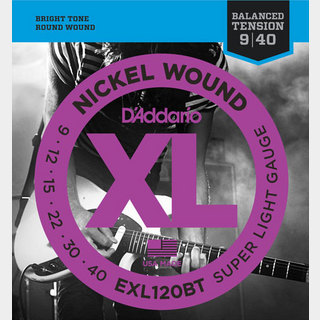 D'Addario EXL120BT Balanced Tension Super Light 09-40 エレキギター弦【横浜店】