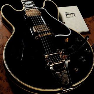 Gibson Custom Shop Murphy Lab 1959 ES-335 Reissue Light Aged Ebony w/Bigsby(重量:4.07kg)【渋谷店】