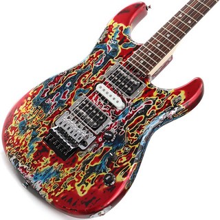 James TylerMade in USA Studio Elite HD Rear Route HSH Floyd Rose Burning Water with Faux Matching Head【SN.2...