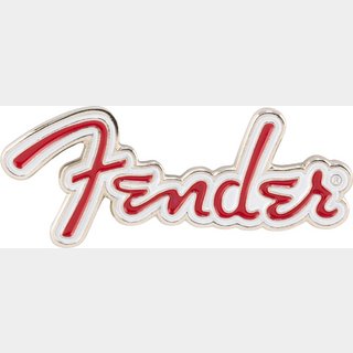 Fender RED LOGO ENAMEL PIN フェンダー アクセサリーピン【WEBSHOP】