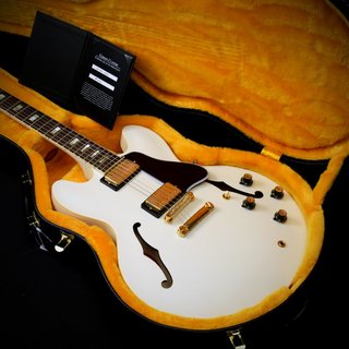 Gibson Custom Shop1964 ES-335 VOS Polaris White / Gold Hardware 【福岡パルコ店】