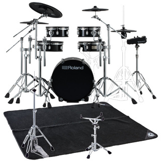 Roland VAD316 PEARL製ハイハットスタンドとスネアスタンドセット w/プロラケ・ドラムマット