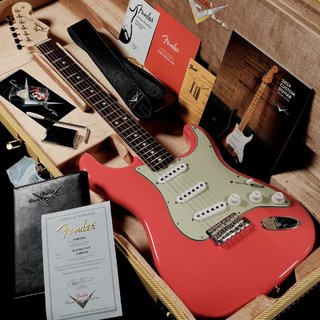 Fender Custom Shop Custom Built 1963 Stratocaster TCP “Josefina Pick Ups” S.F.Aged Fiesta Red【渋谷店】