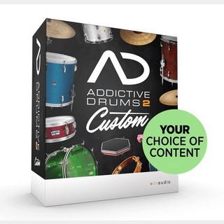 XLN AudioAddictive Drums 2 Custom【ダウンロード版】【代引き不可】