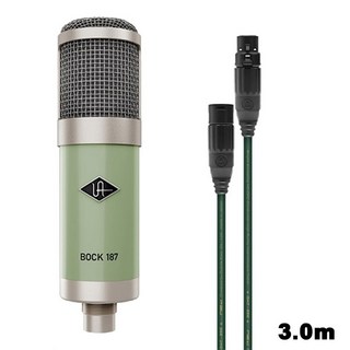 Universal Audio Bock 187 QAC-222 XLR V2(3.0m)【マイクケーブルセット】