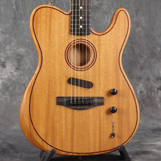 Fender American Acoustasonic Telecaster All-Mahogany Ebony