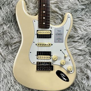FenderMade in Japan Hybrid II 2024 Collection Stratocaster HSH Olympic Pearl【現物画像】7/12更新
