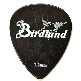 BirdlandEbony Flat Pick 1.2mm ギターピック