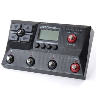 ZOOM B2 FOUR ベースマルチエフェクター（B2 FOUR Effects & Amp