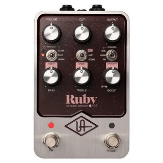 Universal Audio UAFX Ruby '63 Top Boost Amplifier