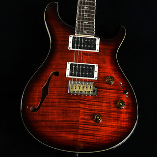 Paul Reed Smith(PRS) SE Custom24 Semi-Hollow Piezo Orange Tiger Smokeburst