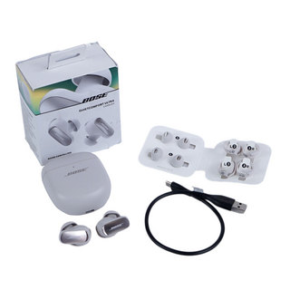 BOSE 【中古】 イヤホン BOSE QUIET COMFORT ULTRA EARBUDS WHITE ノイズキャンセリング