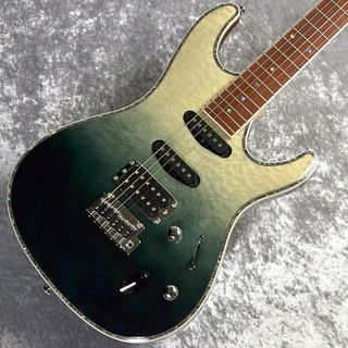 Ibanez SA360NQM Black Mirage Gradation エレキギター ソフトケース付属