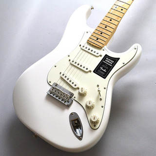 Fender Player Stratocaster Maple Fingerboard Polar White【現物写真】