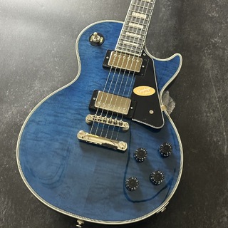 Epiphone Les Paul Custom Quilt Viper Blue (バイパーブルー) エレキギター レスポールカスタム 島村楽器限定【現物