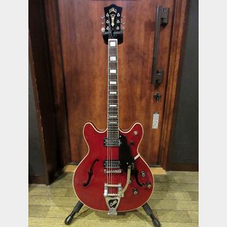 GUILD 1965 Starfire V Cherry Red