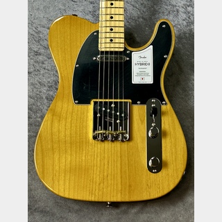 Fender Made in Japan Hybrid II Telecaster/Maple -Vintage Natural- #JD24025269【3.20kg】