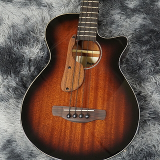 Ibanez AEGB24E-MHS (Mahogany Sunburst High Gloss) 【特価】【SPOTモデル】【エレアコベース】