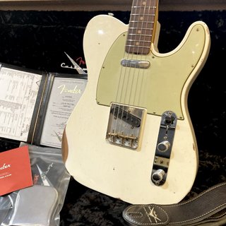 Fender Custom ShopLTD 1960 Telecaster Relic Aged Olympic White【御茶ノ水本店 FINEST GUITARS】