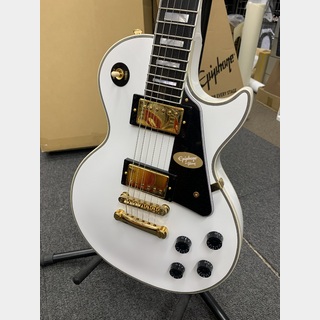 Epiphone Les Paul Custom -Alpine White- #24071530984 【3.86kg】 【現物写真】