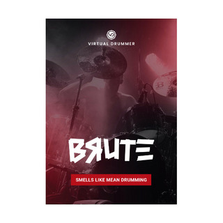 UJAM 81%OFF【メール納品】Virtual Drummer BRUTE 【代引き不可】12/9まで！