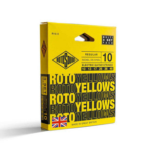 ROTOSOUND 【3セットパック】 ROTOSOUND ロトサウンド Roto Yellows 3Set R10-3 10-46 エレキギター弦