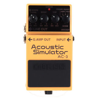 BOSS 【中古】 アコースティックシミュレーター エフェクター BOSS AC-3 Acoustic Simulator ギターエフェクター