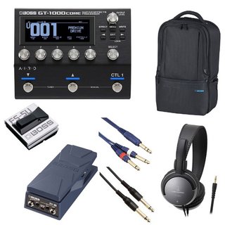 BOSS GT-1000Core [オプションアイテム+BOSS製ユーティリティギグバッグ] FS-5U + EV-30【WEBSHOP】