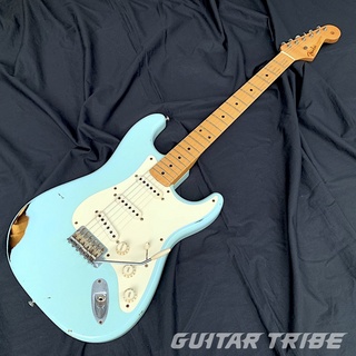 Fender Custom Shop Limited Edition 1956 Stratocaster Relic Sonic Blue Over 2CS