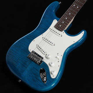 FenderISHIBASHI FSR MIJ HybridII Stratocaster Curly Maple Top Translucent Blue【渋谷店】