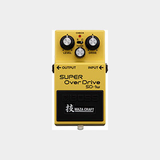 新品同様】BOSS SD-1w スーパーオーバードライブ 技クラフト 日本製 ギター