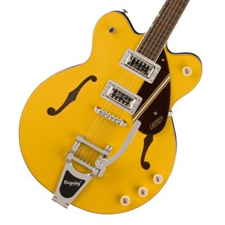 GretschG2604T Limited Edition Streamliner Rally II Center Block with Bigsby Two-Tone Bamboo Yellow/Copper M